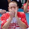 Joey Chestnut Smashes Own Record To Eat 74 Hot Dogs In Nathan's July 4th Hot Dog Eating Contest